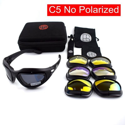 X7 Polarized Military Sunglasses Tactical Goggles