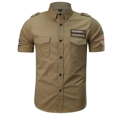 Army Military Tactical badge Shirt